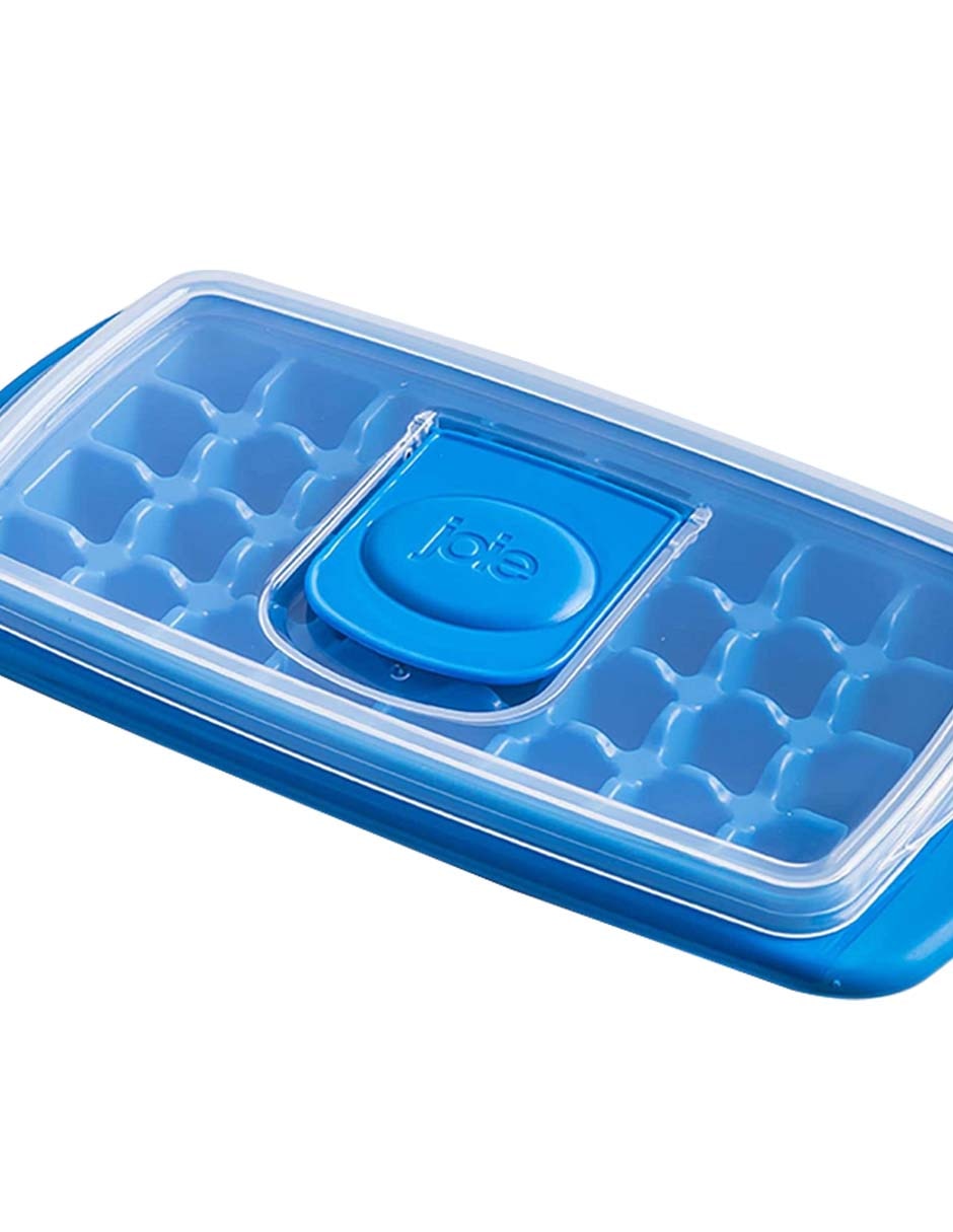MOLDE PARA HIELOS MINI CON TAPA AZUL
