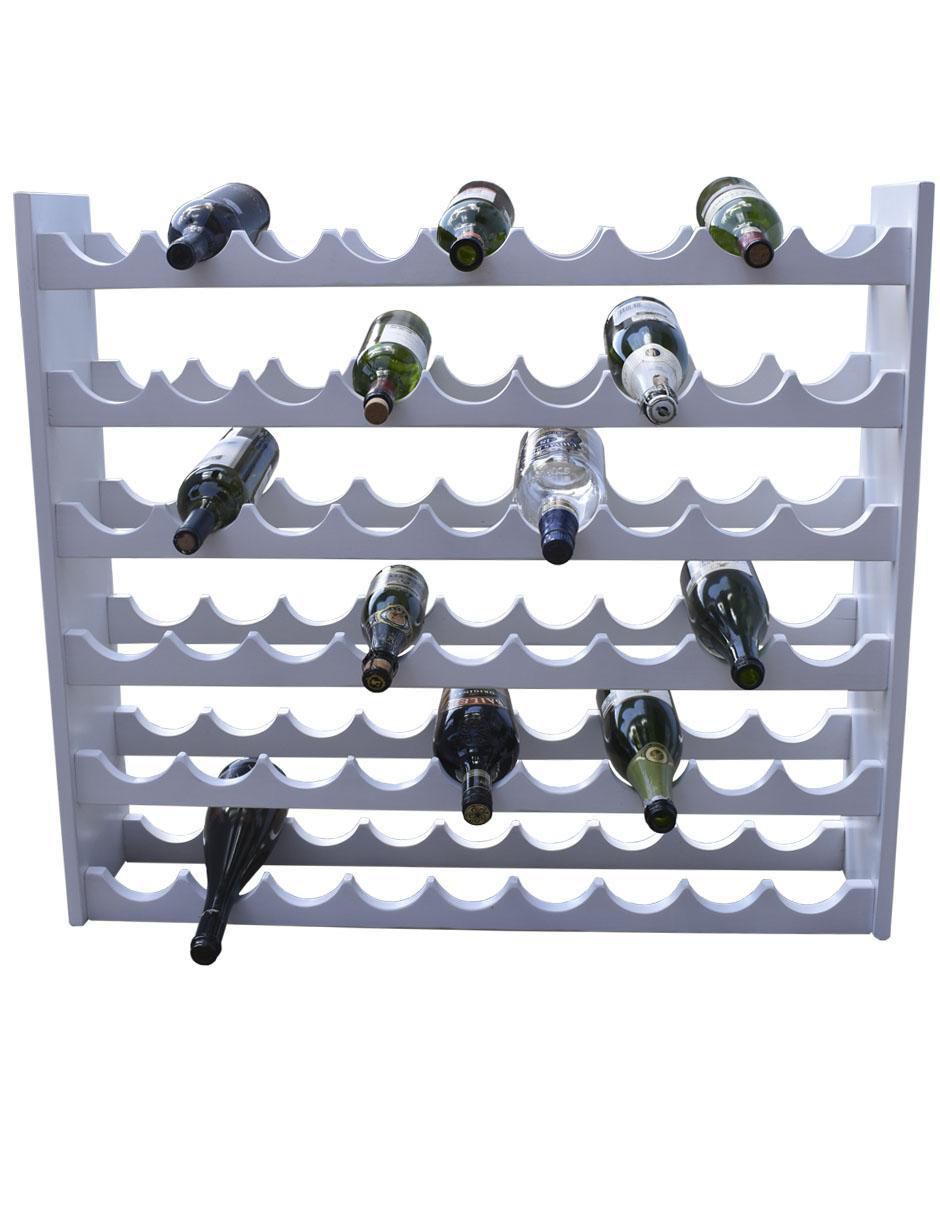 Cava de vinos 54 botellas madera 3
