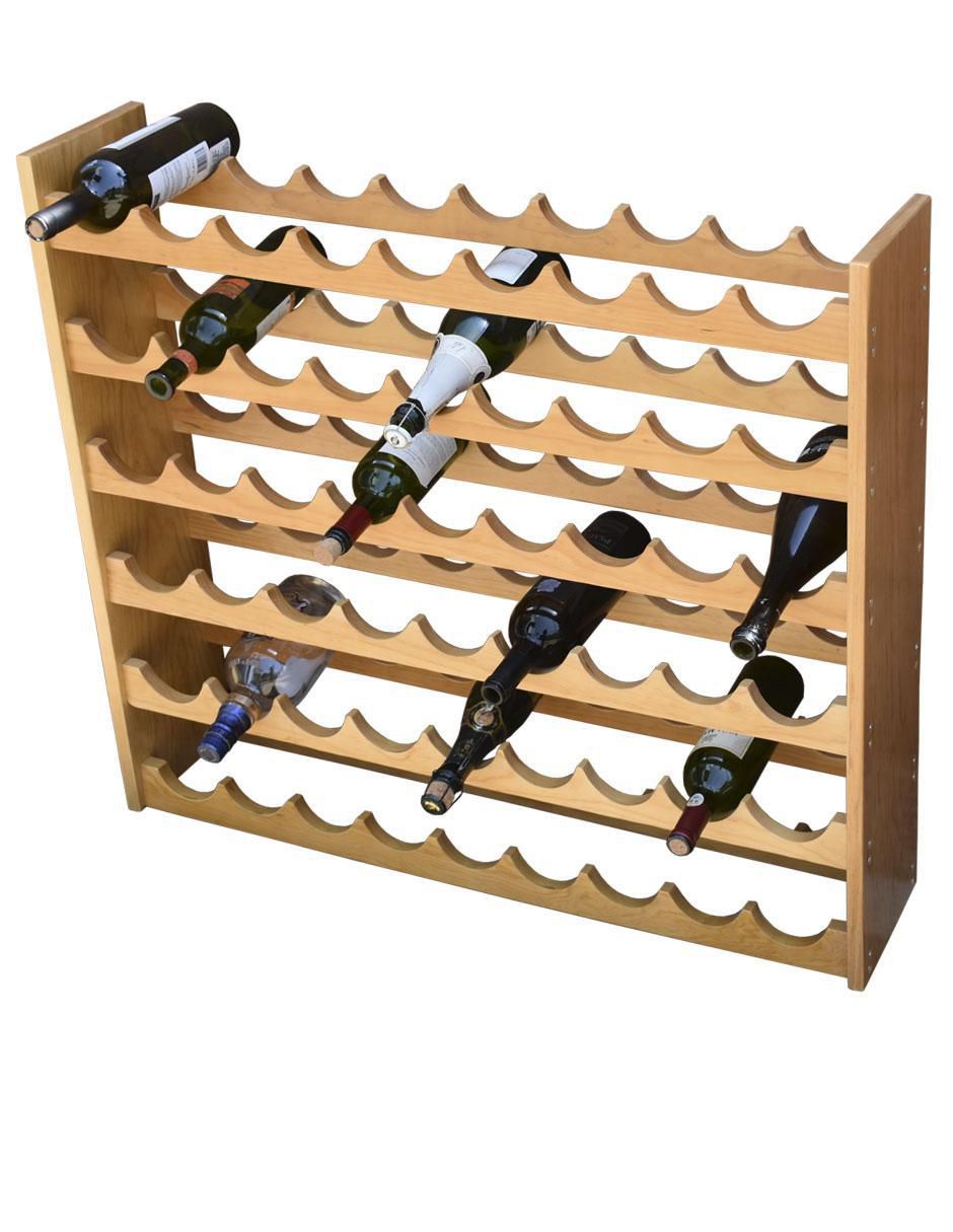 Cava de vinos 54 botellas madera 3
