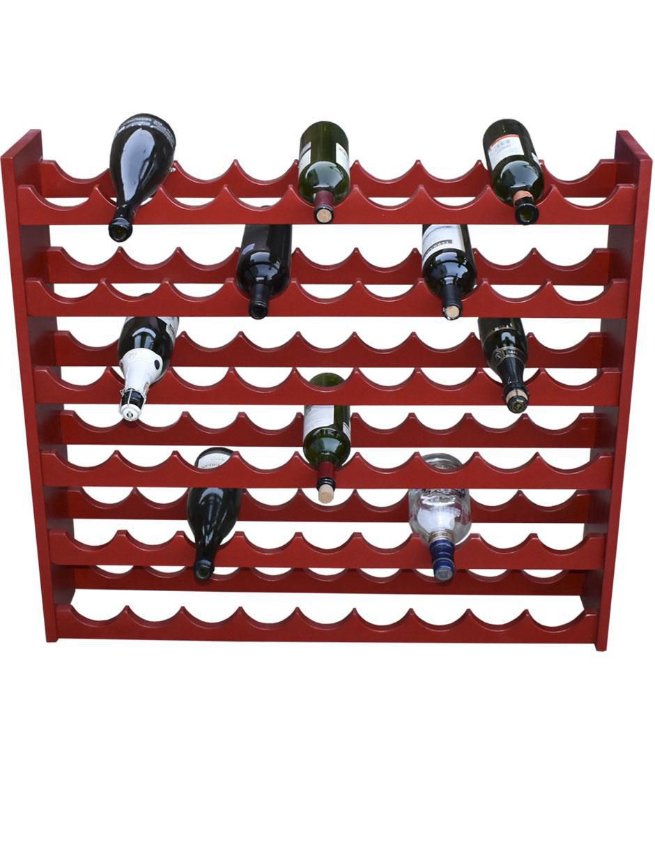 Cava de vino 54 botellas madera 4