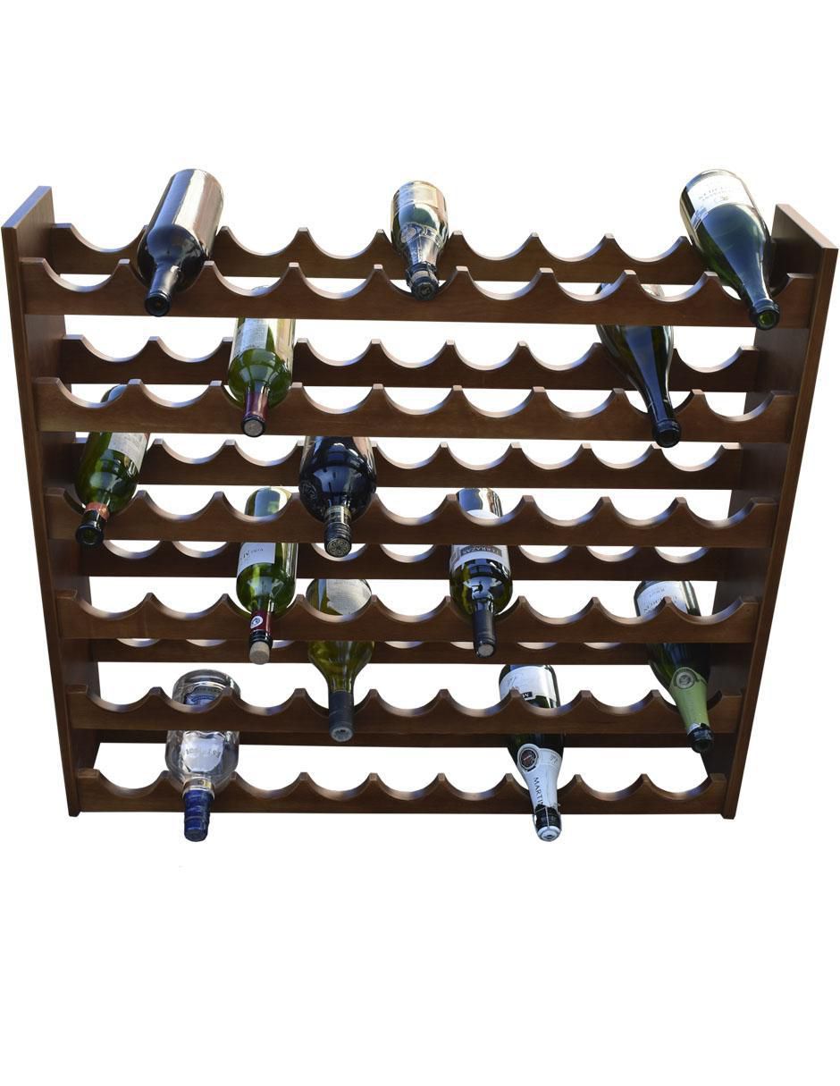 Cava de vinos 54 botellas madera 4
