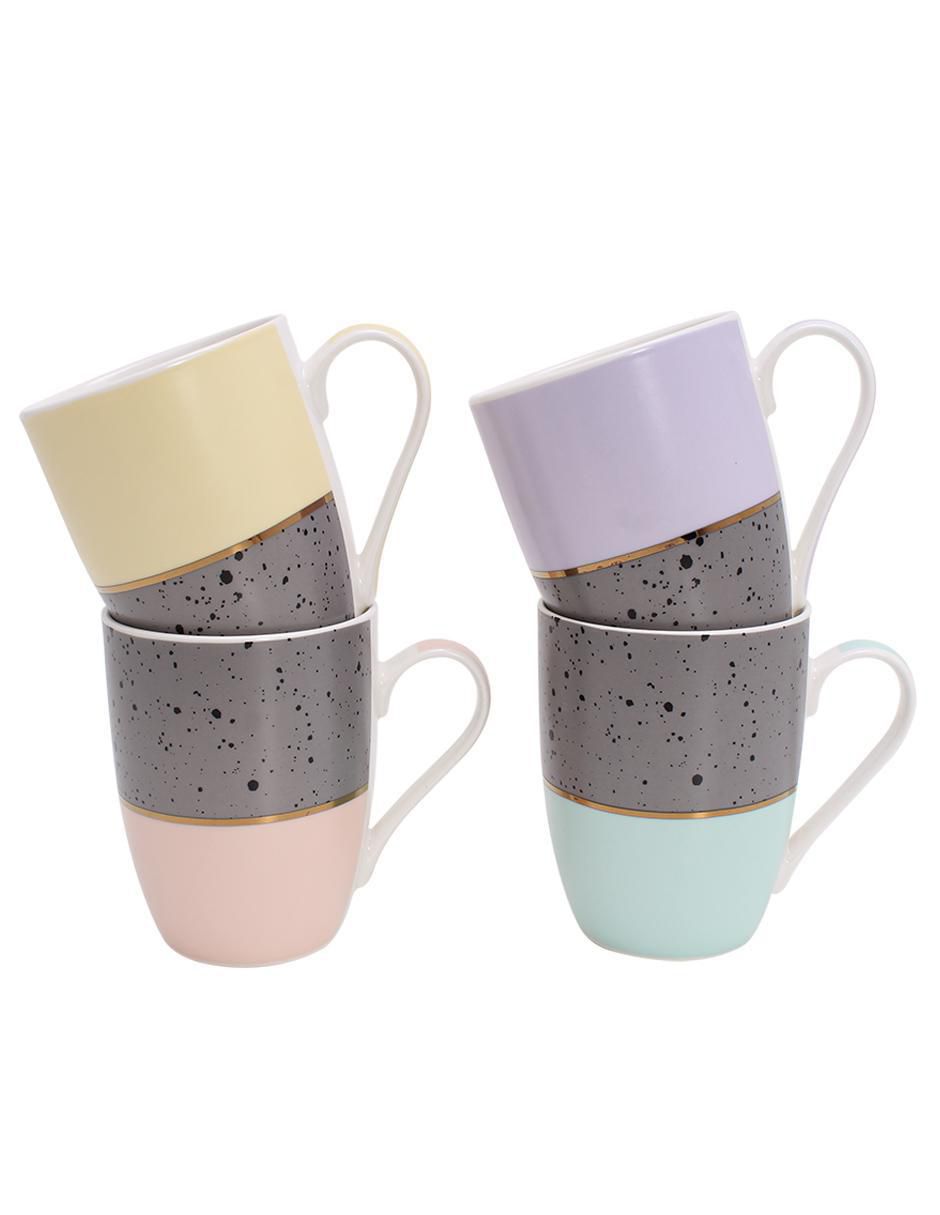 Set de tazas clásicas 4 piezas 2