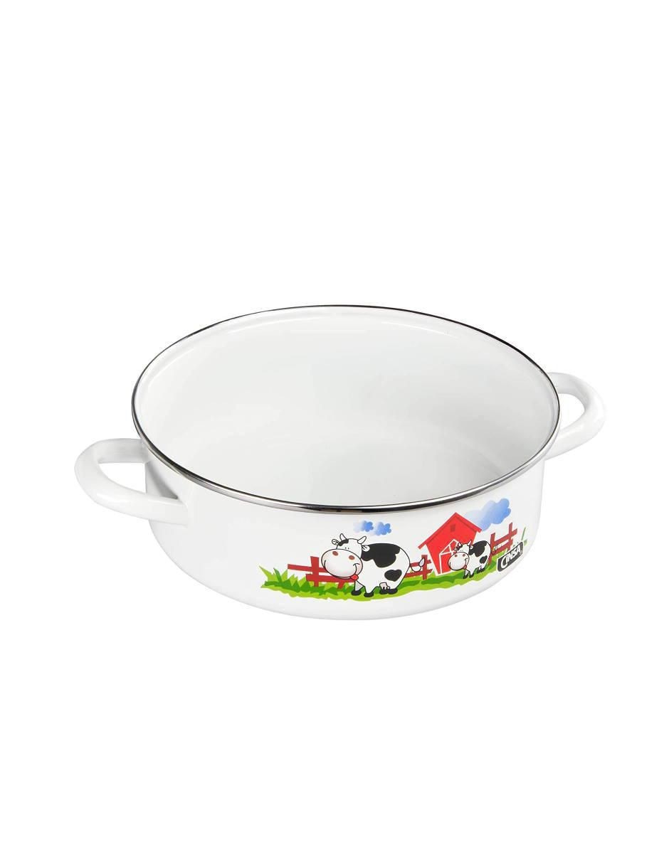 Batería de cocina Terranova de acero vitrificado antiadherente 8 piezas 4