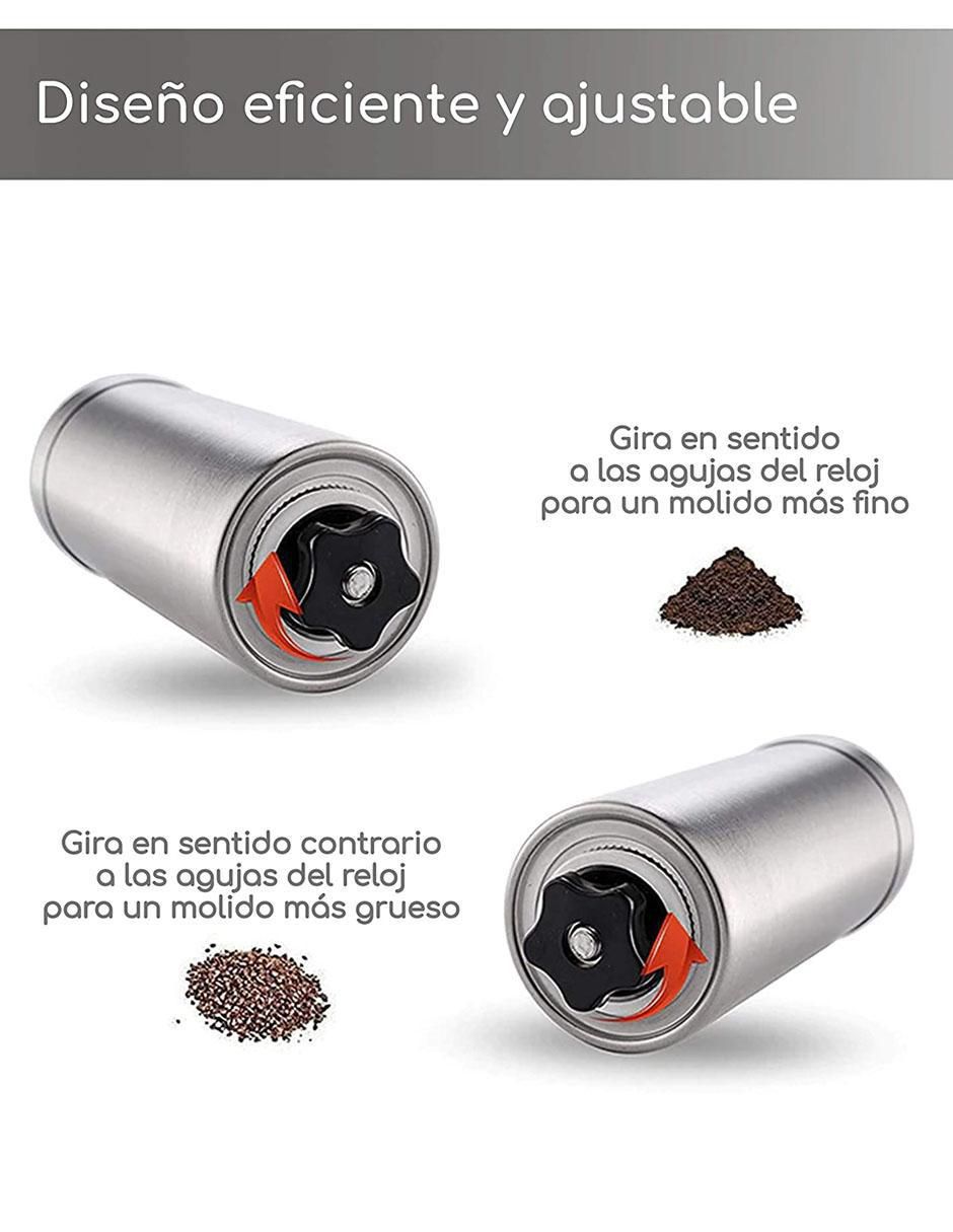 Moledor de café de acero inoxidable 4
