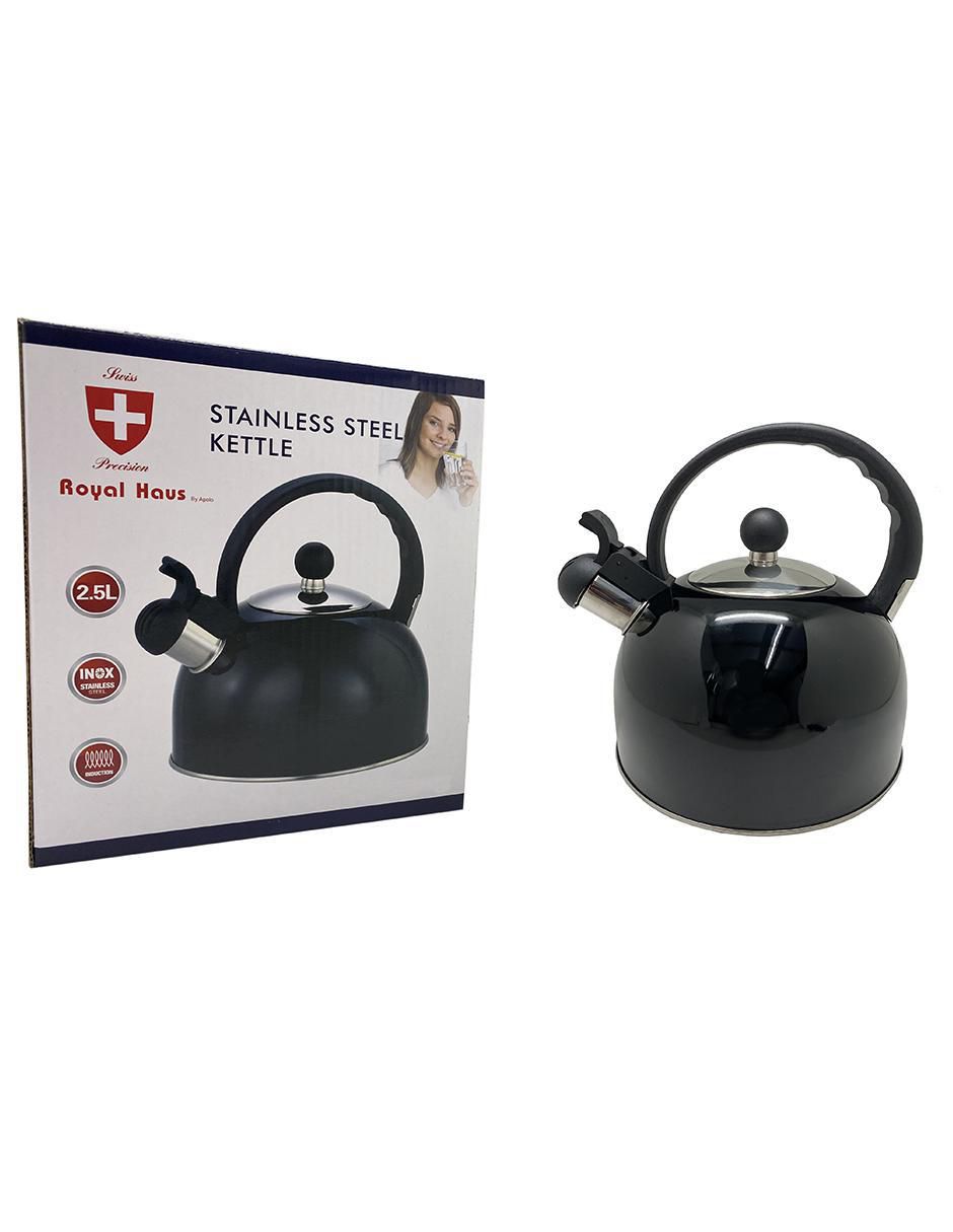 Tetera silbadora de acero inoxidable 2