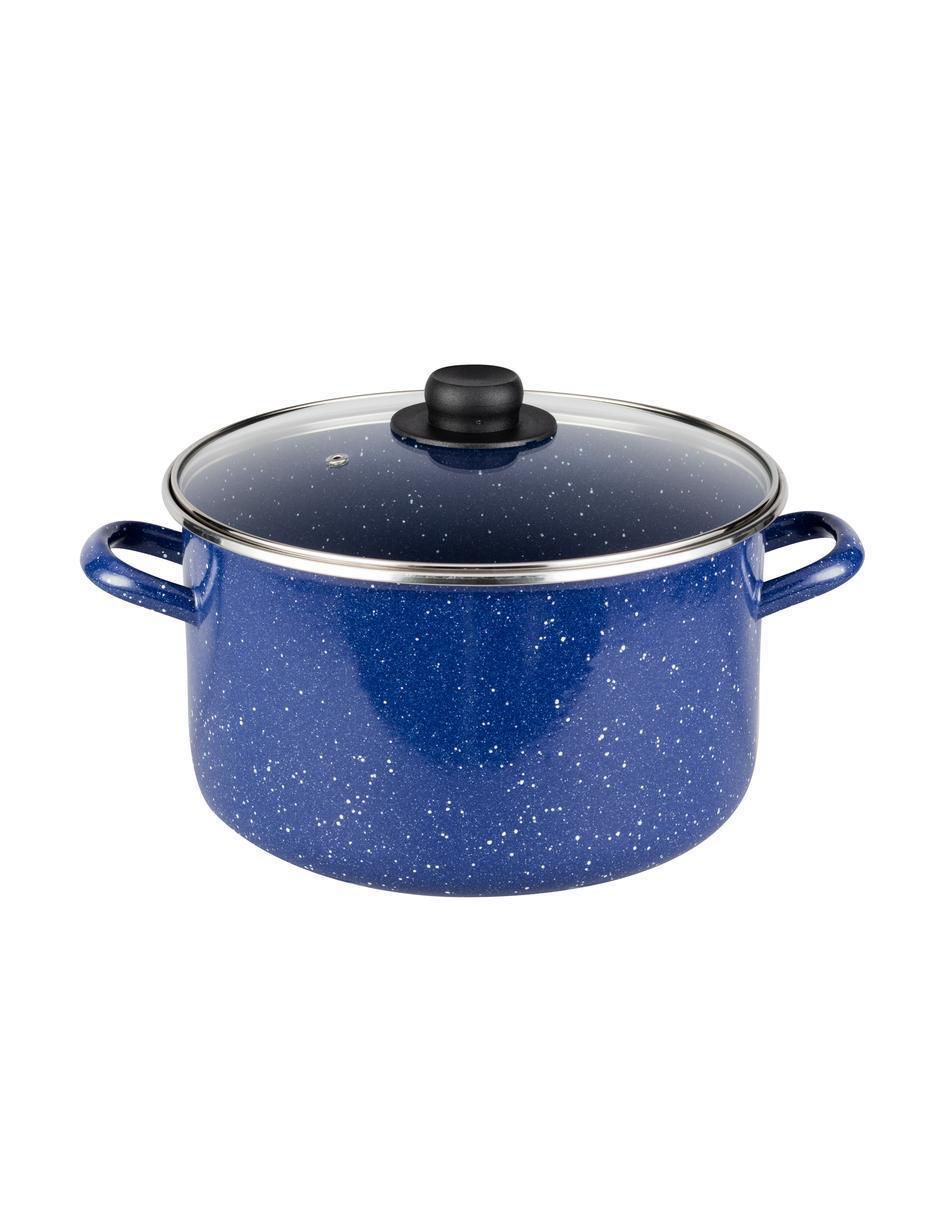 Batería de cocina de acero antiadherente 9 piezas 6