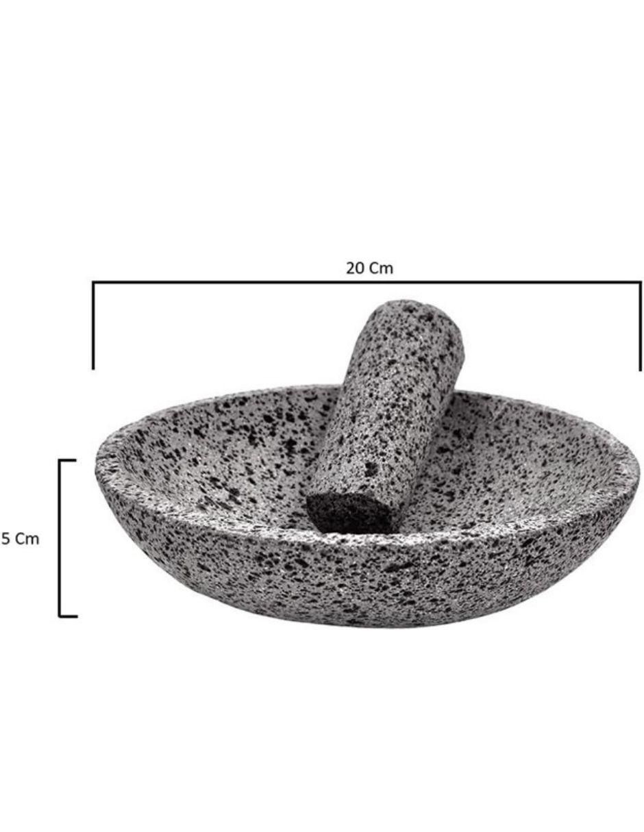 Molcajete de Piedra Volcánica de 20cm/8in, Molcajete Tradicional de Co —  CEMCUI