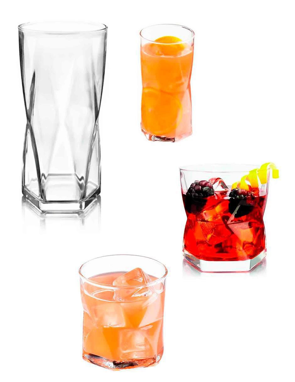 Set vasos de vidrio 2