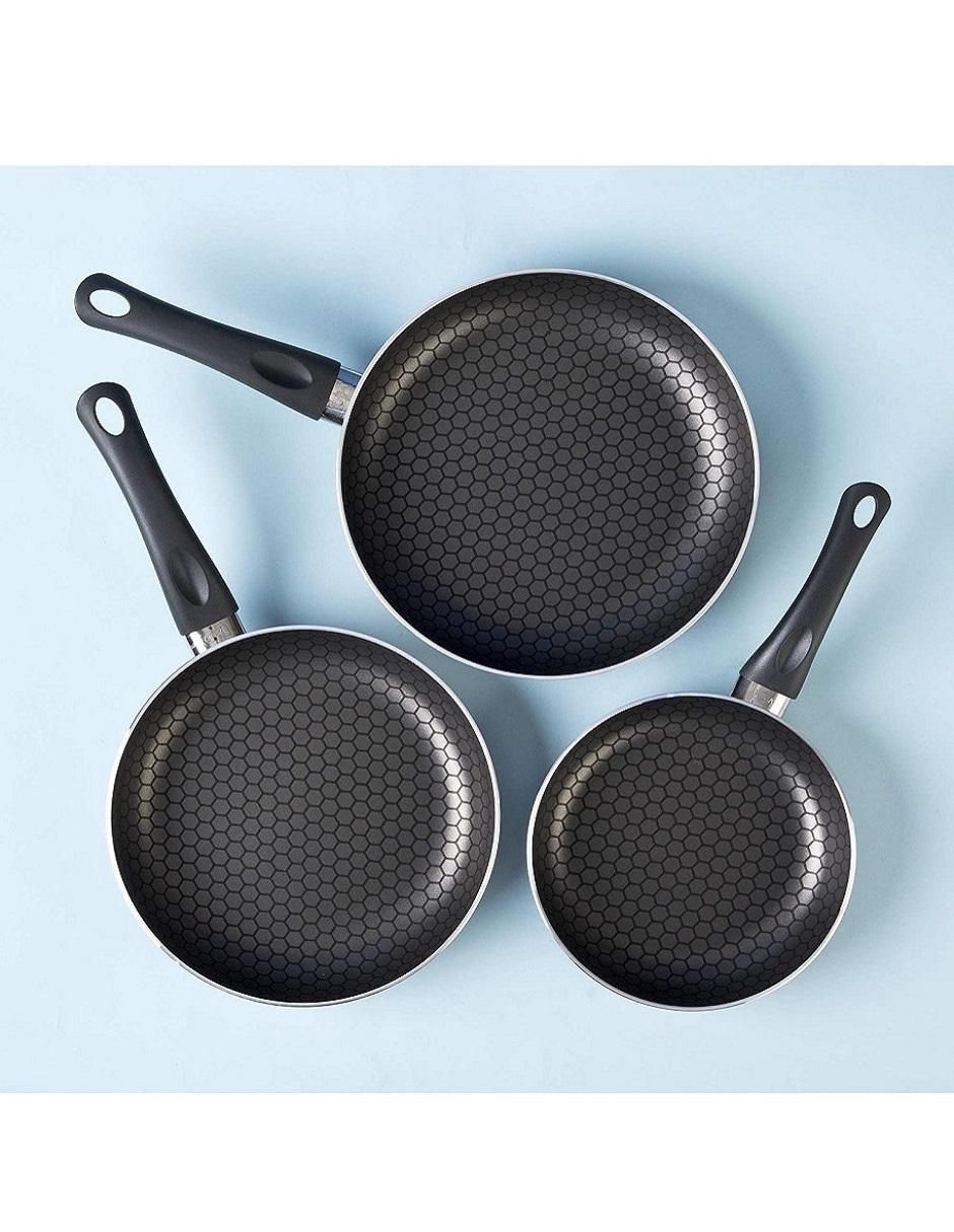 Set de sartenes Buenos Aires de aluminio 3 piezas 2