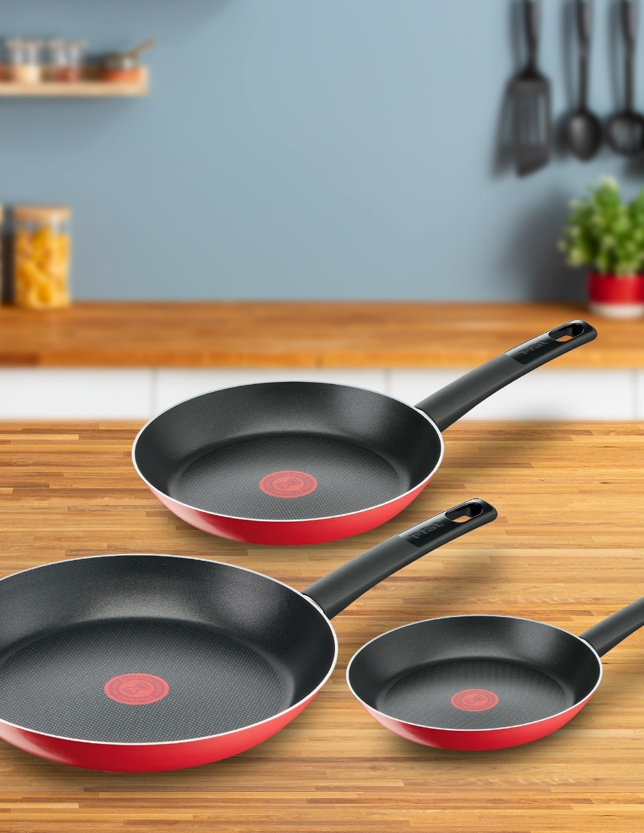 Set de sartenes Simply cook de aluminio 3 piezas 2