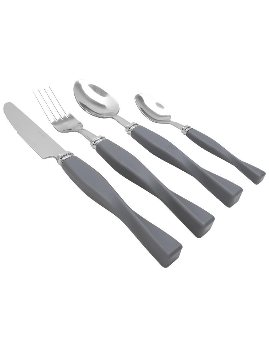 Set cubiertos de acero inoxidable 16 piezas 3