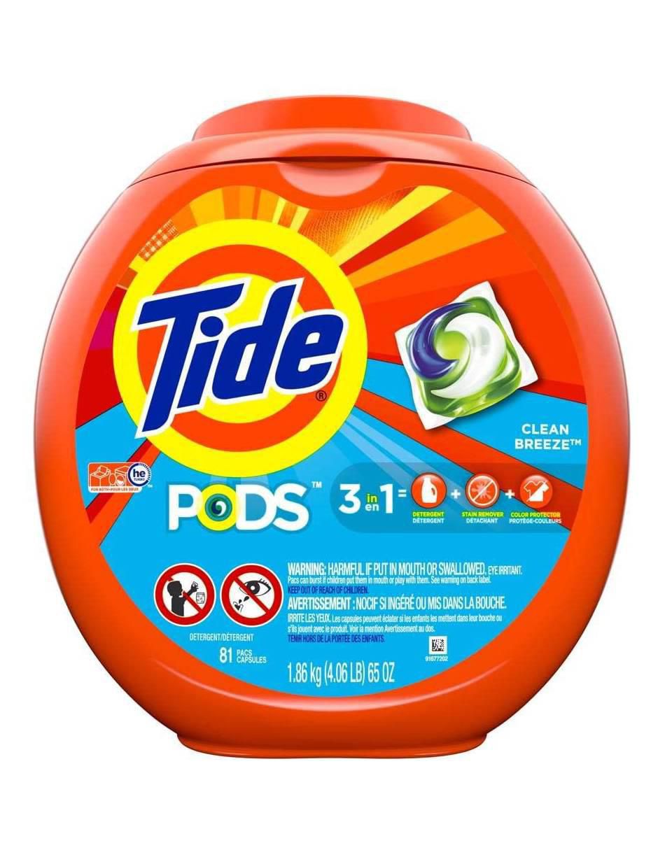 Detergente de 1.86 kg en capsulas