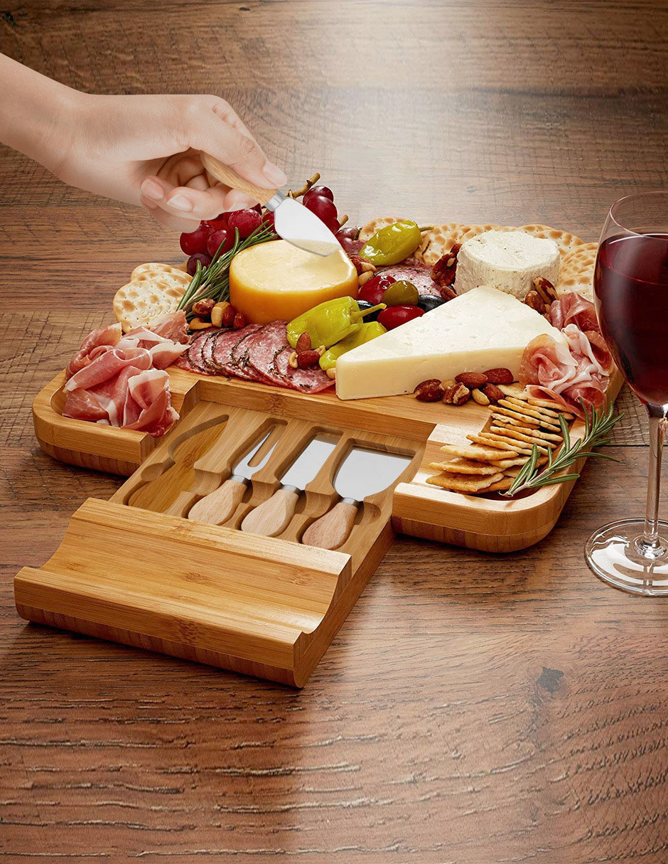 Tabla para queso de madera 6