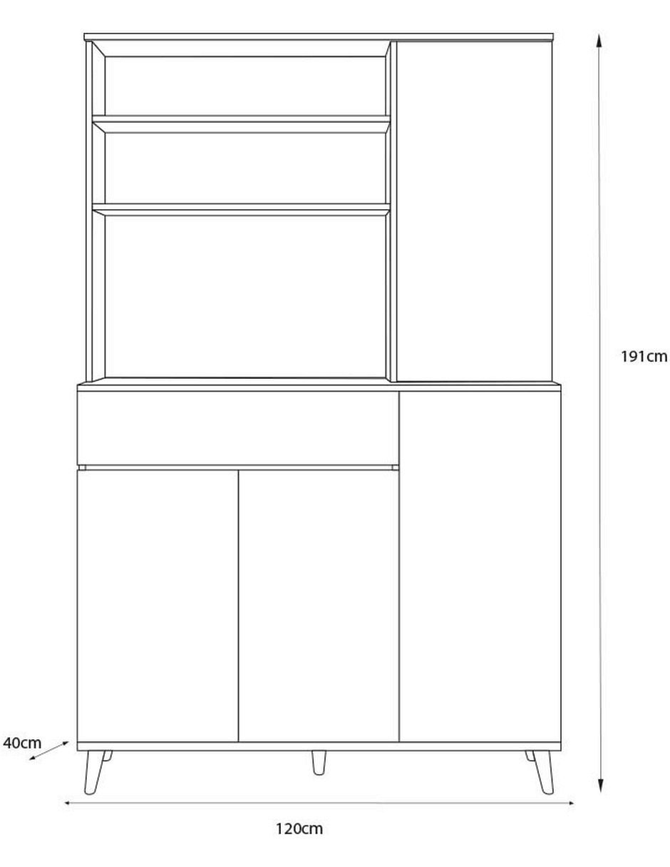 Alacena armable MDF 5