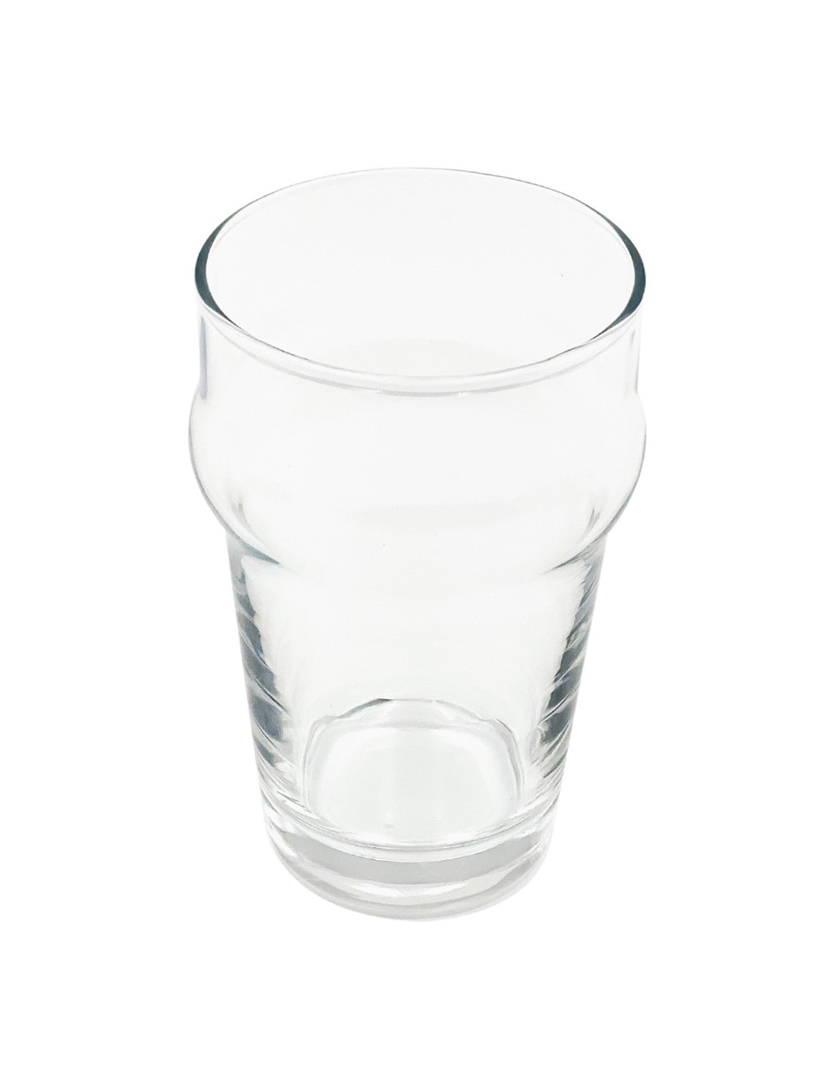 Kitchen - Vasos de cerveza de vidrio transparente – Paquete de 6 – Vasos de  bebida multiusos, 10 onz…Ver más Kitchen - Vasos de cerveza de vidrio