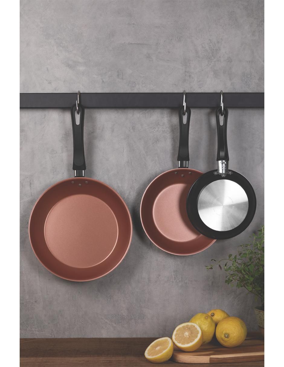 Set de sartenes Caribe de aluminio 3 piezas 3