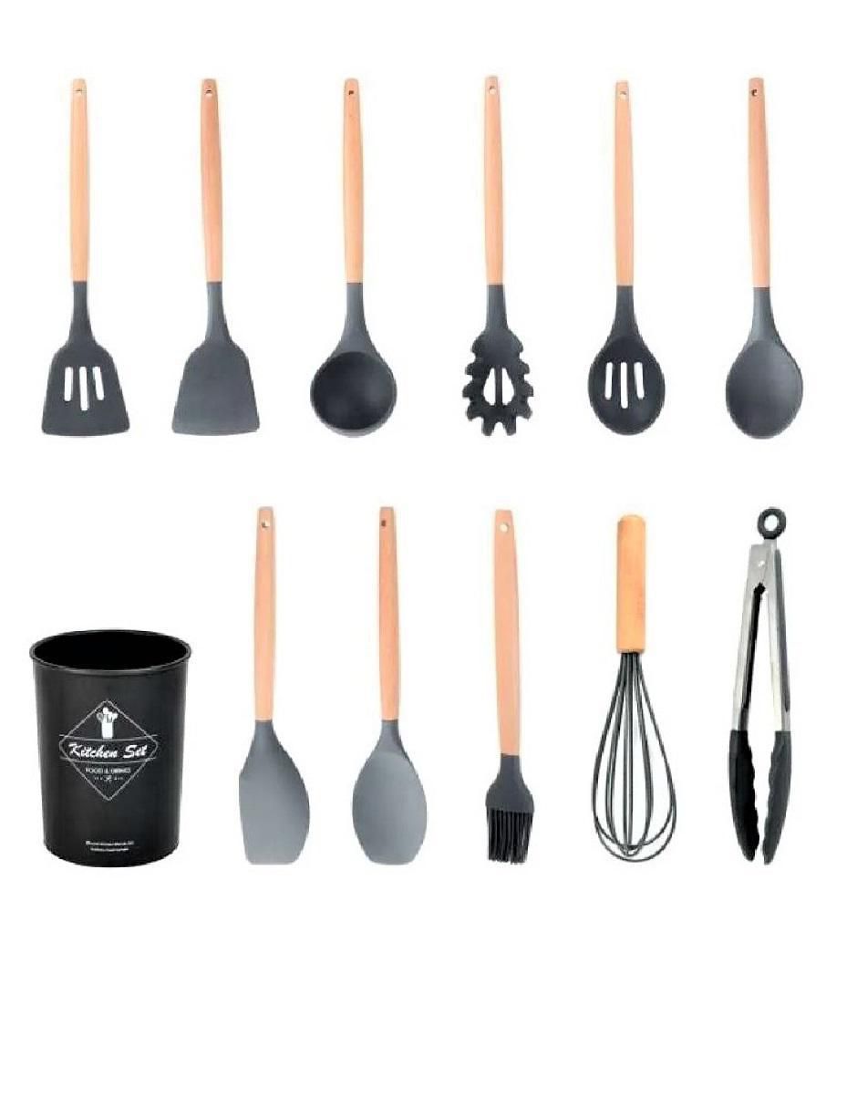 Set utensilios G4 de silicón