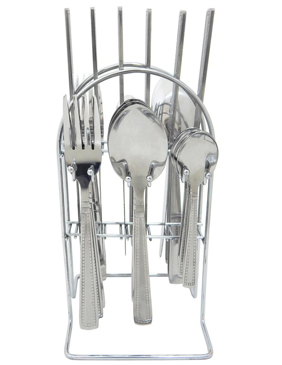 Set cubiertos Richmond de acero inoxidable 24 piezas 2