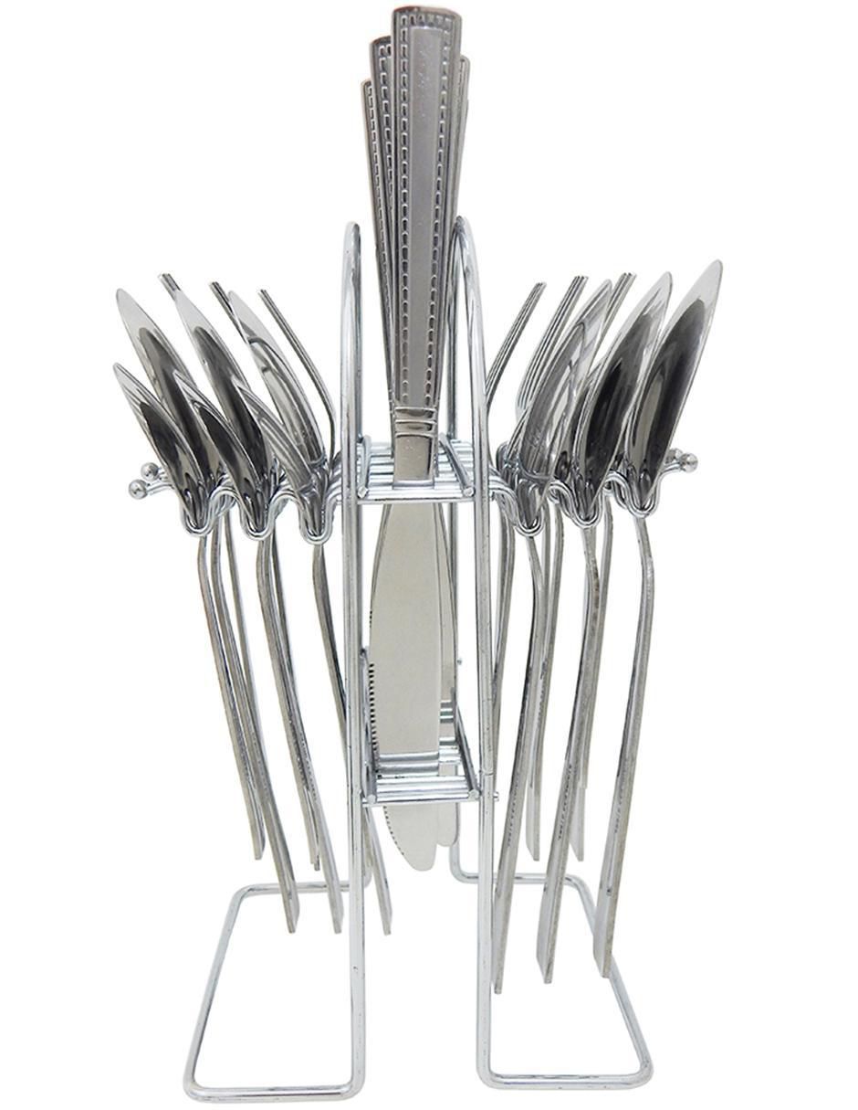 Set cubiertos Richmond de acero inoxidable 24 piezas 4
