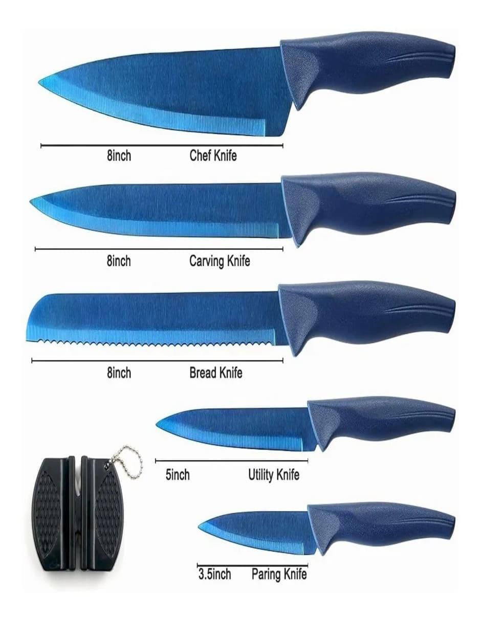 Set de cuchillos Ninja 9 piezas