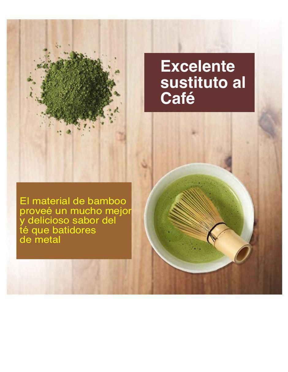 Infusor Matcha3 de bambú para té 4