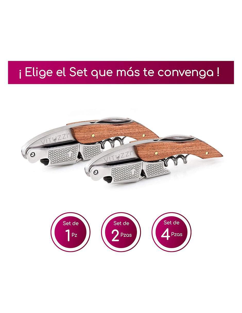 Sacacorchos con forma de T de acero inoxidable 5