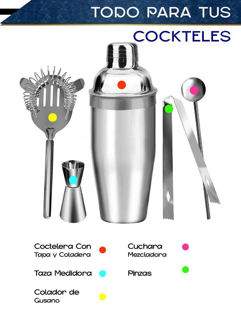 Set bar de acero inoxidable 2