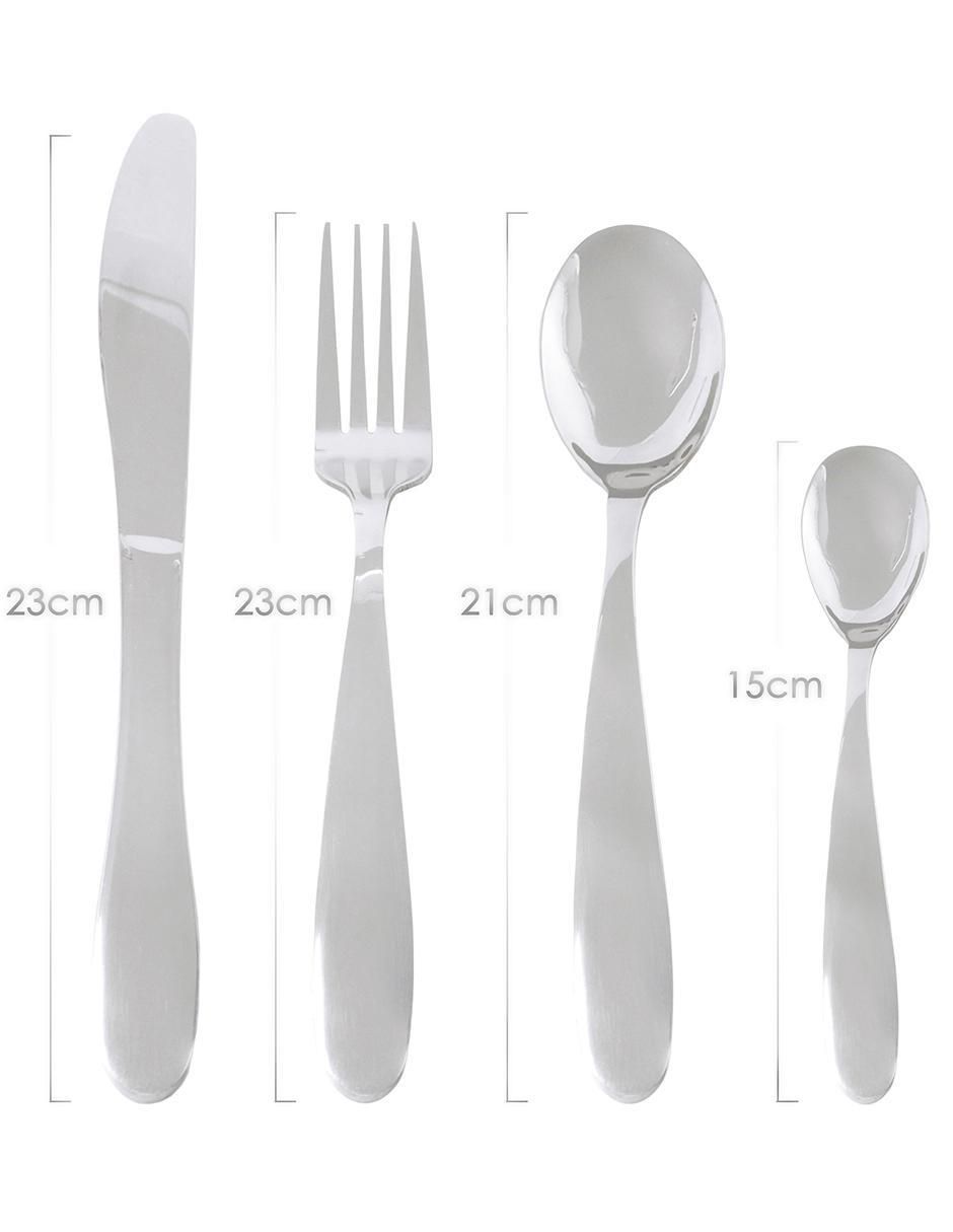 Set cubiertos de acero inoxidable 24 piezas 3