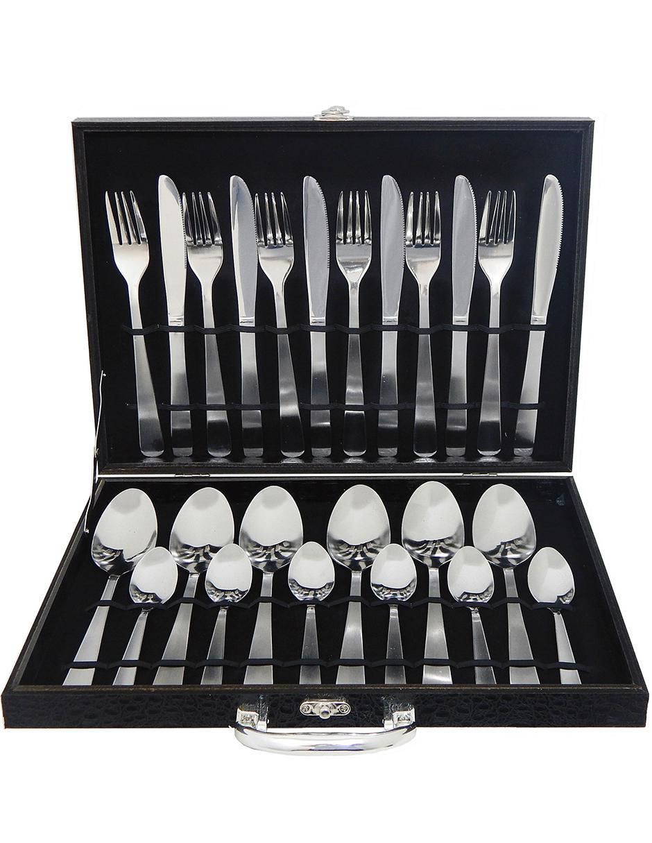 Set cubiertos Aquila de acero inoxidable 24 piezas 2