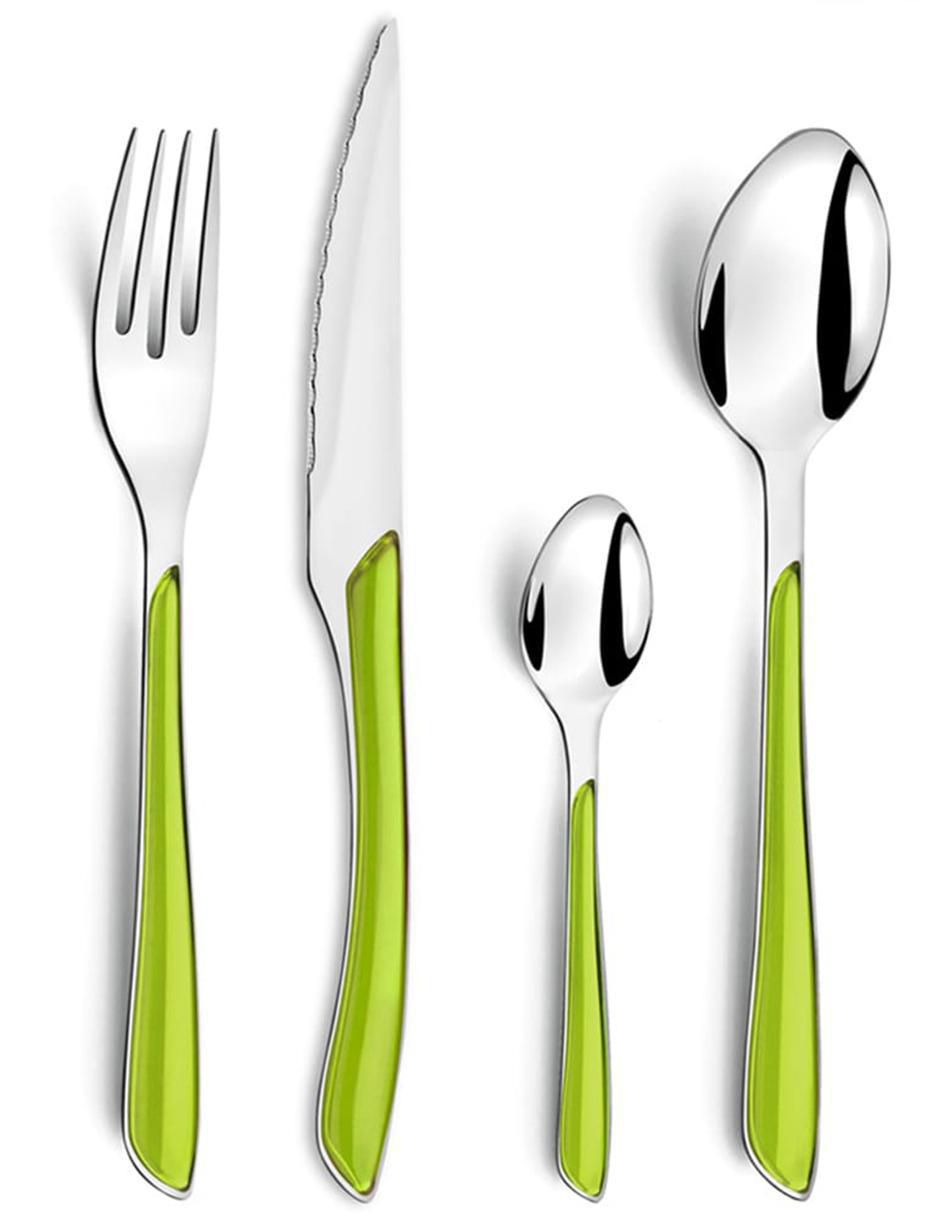 Set cubiertos Aquila de acero inoxidable 24 piezas