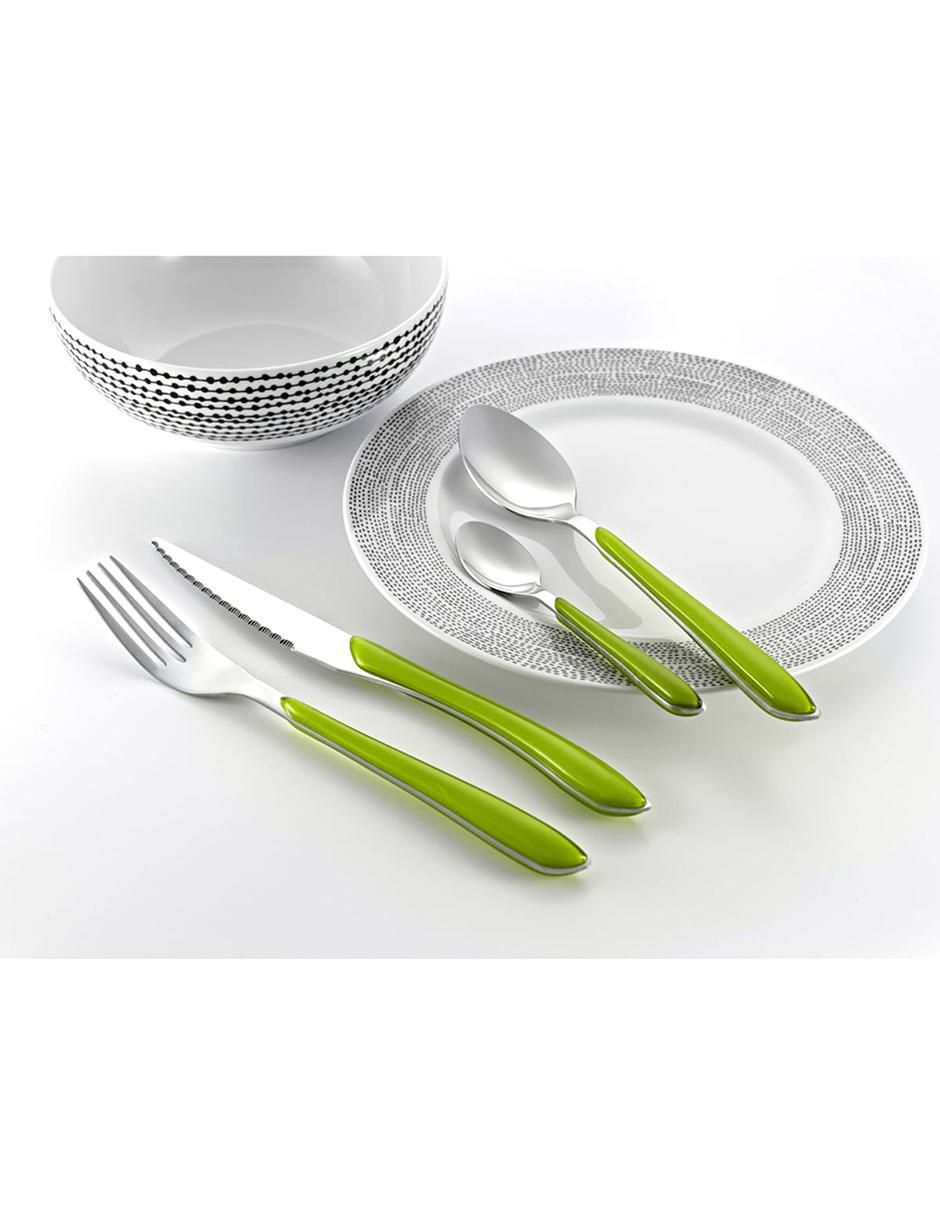 Set cubiertos Aquila de acero inoxidable 24 piezas 2