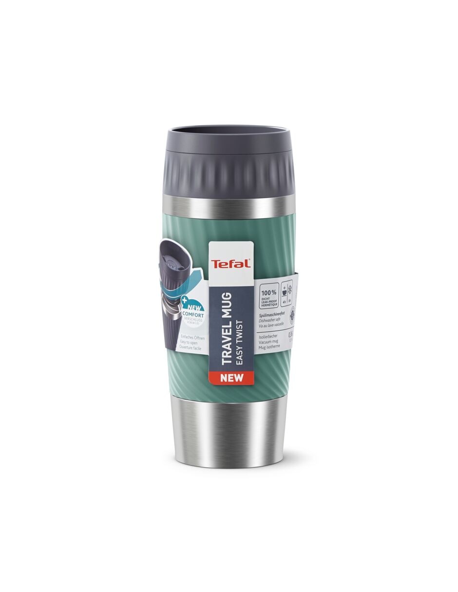 Termo de acero inoxidable Easy Twist con tapa rosca 350 ml 4