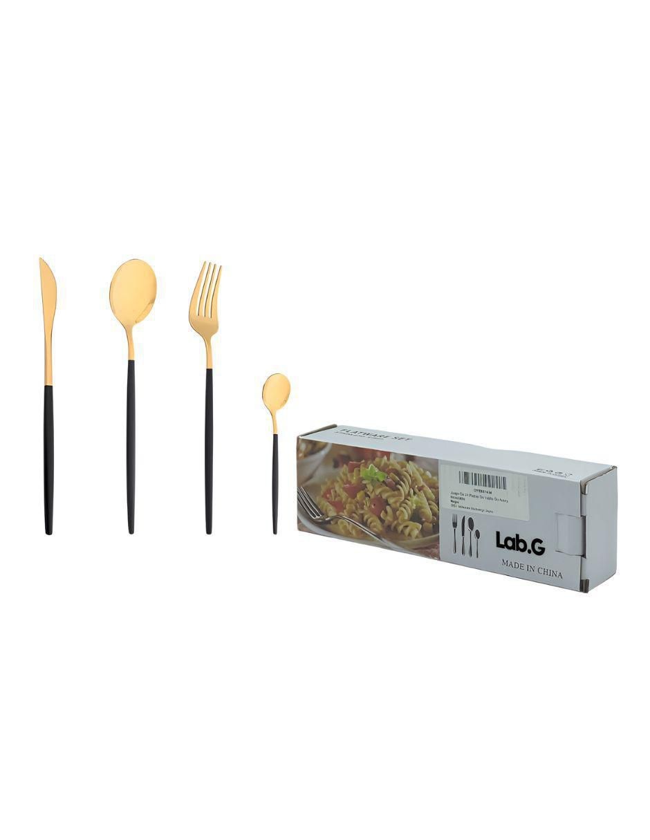 Set cubiertos de acero inoxidable 24 piezas 4