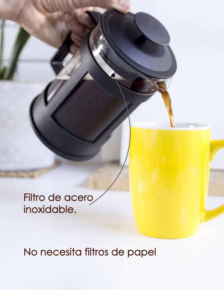 Cafetera 1 Taza Automática Taza De Acero Inoxidable Medea Negro Taurus