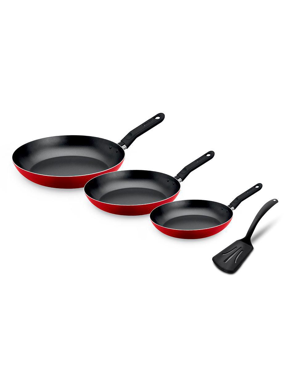 Set de sartenes Classic de aluminio 4 piezas 4