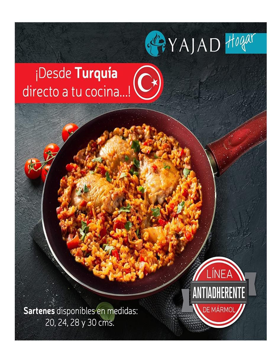 Sartén de aluminio 4