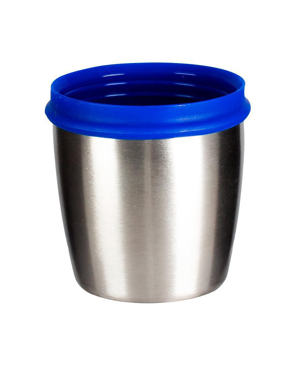 Termo de acero inoxidable con tapa push pull 500 ml 2