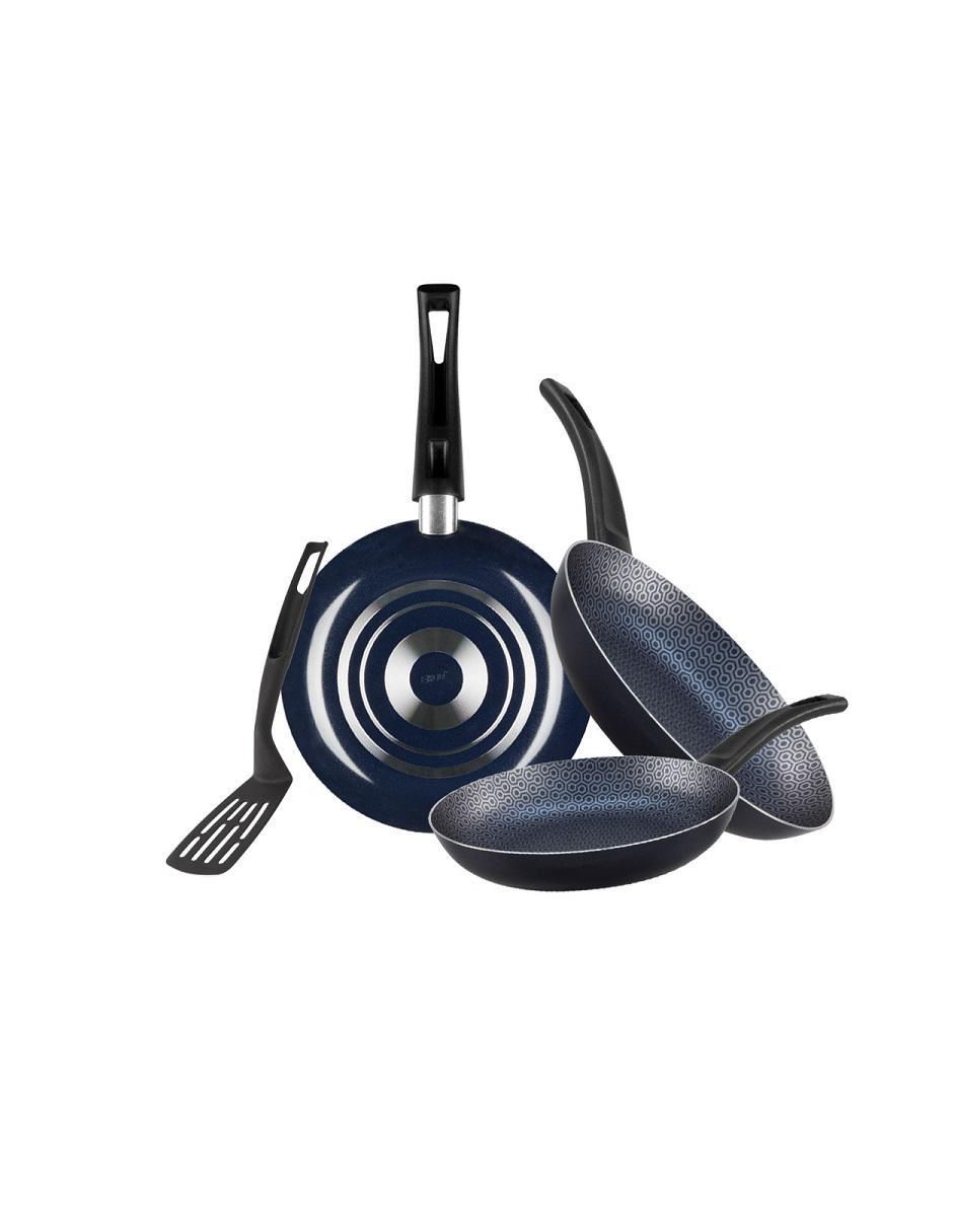 Set de sartenes Classic de aluminio 3 piezas 3