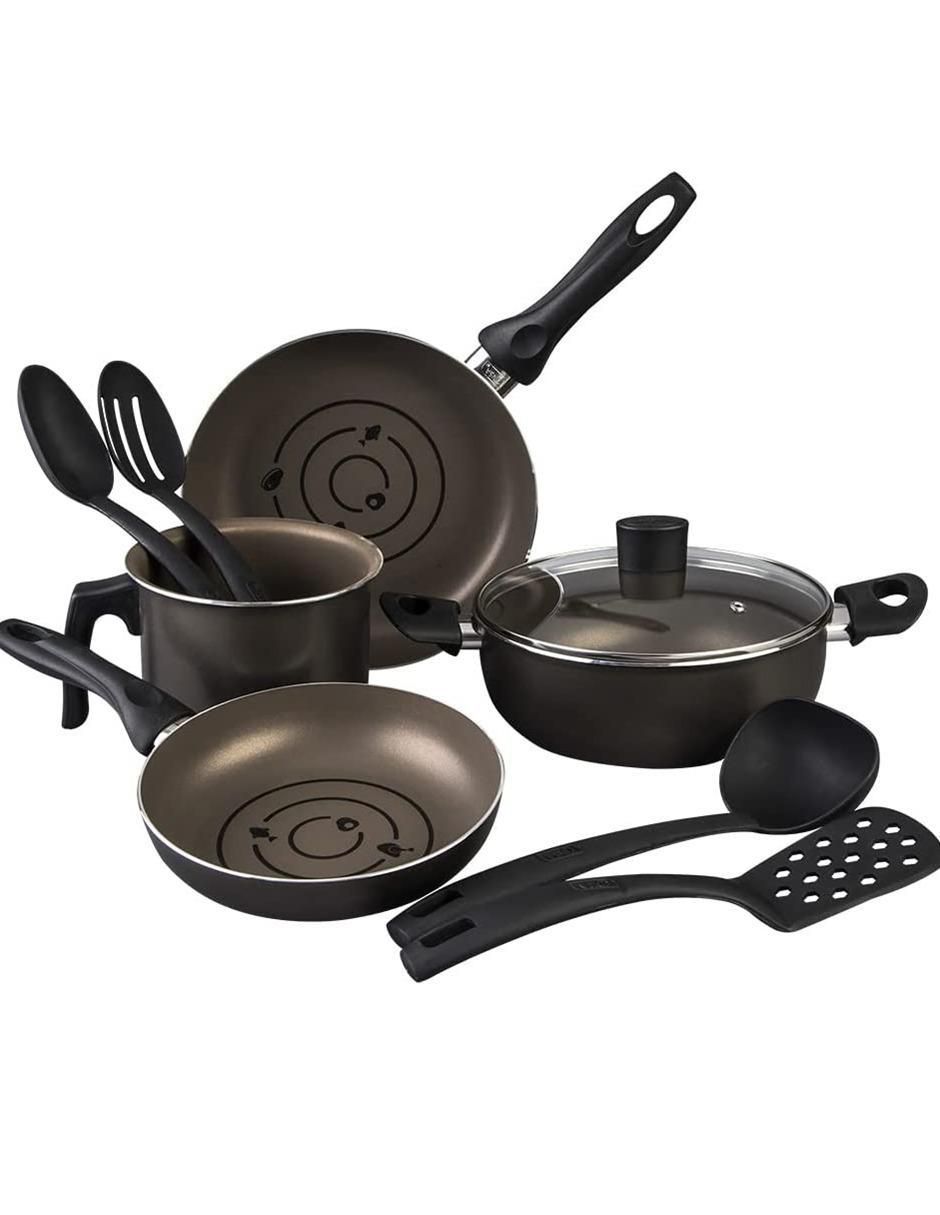 Batería de cocina Perfect Cook de aluminio antiadherente sin PFOA 9 piezas 1