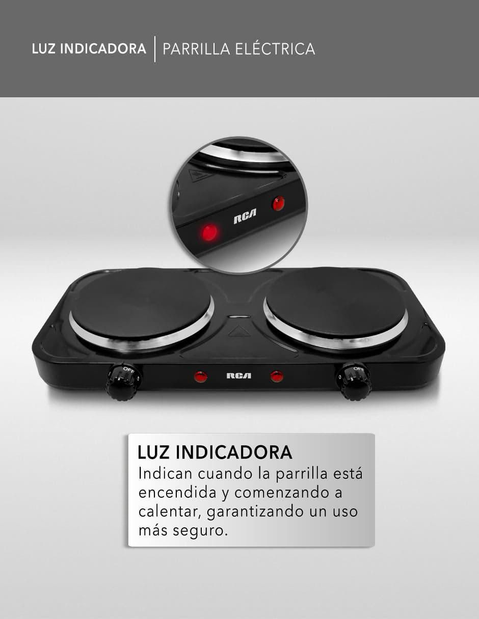 Parrilla eléctrica RC2000N de acero inoxidable 7
