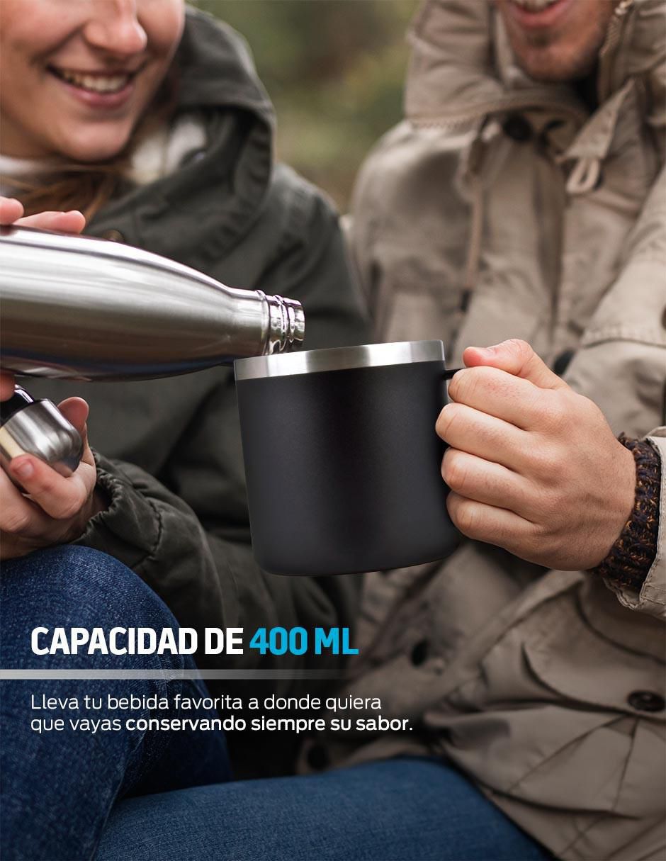 Termo de acero inoxidable con tapa flip top 4
