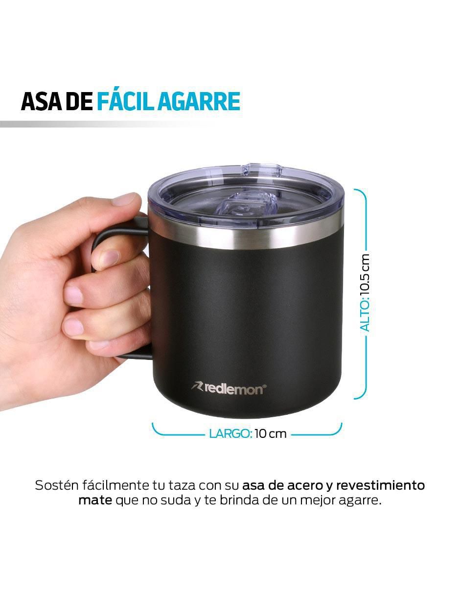 Termo de acero inoxidable con tapa flip top 5