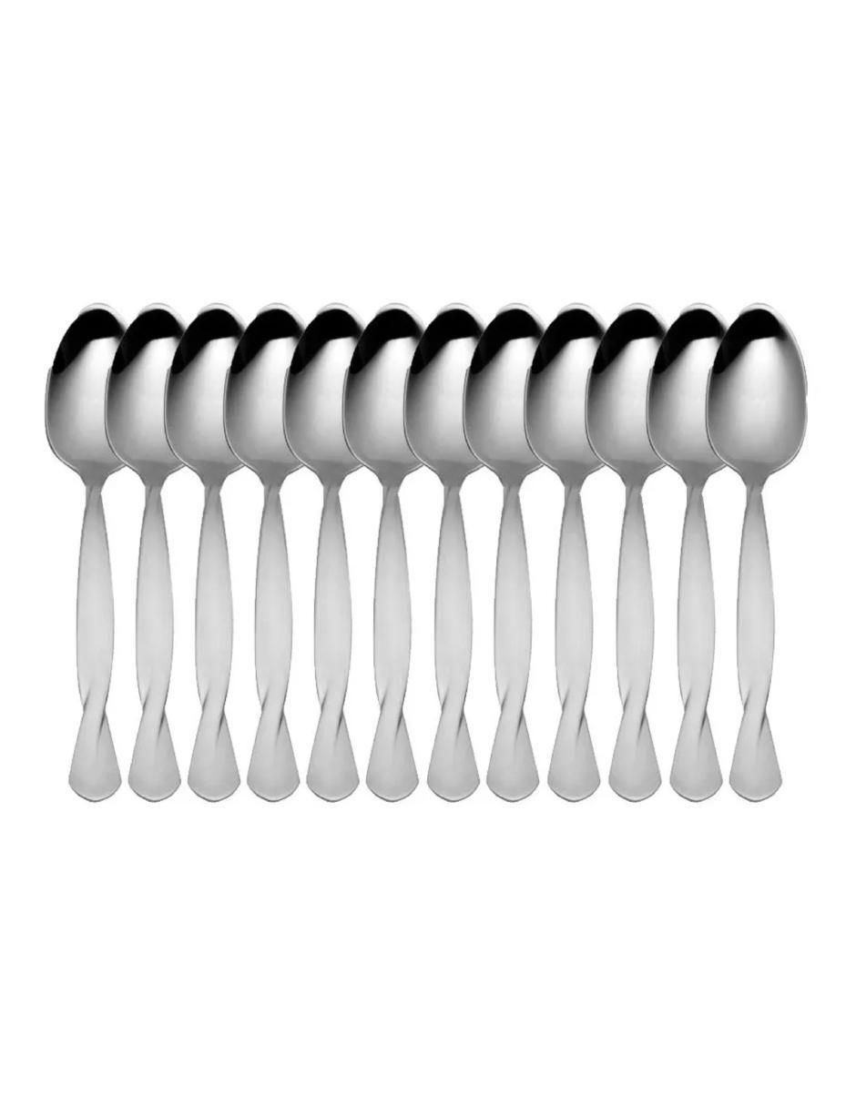 Set cucharas Althea de acero inoxidable 12 piezas