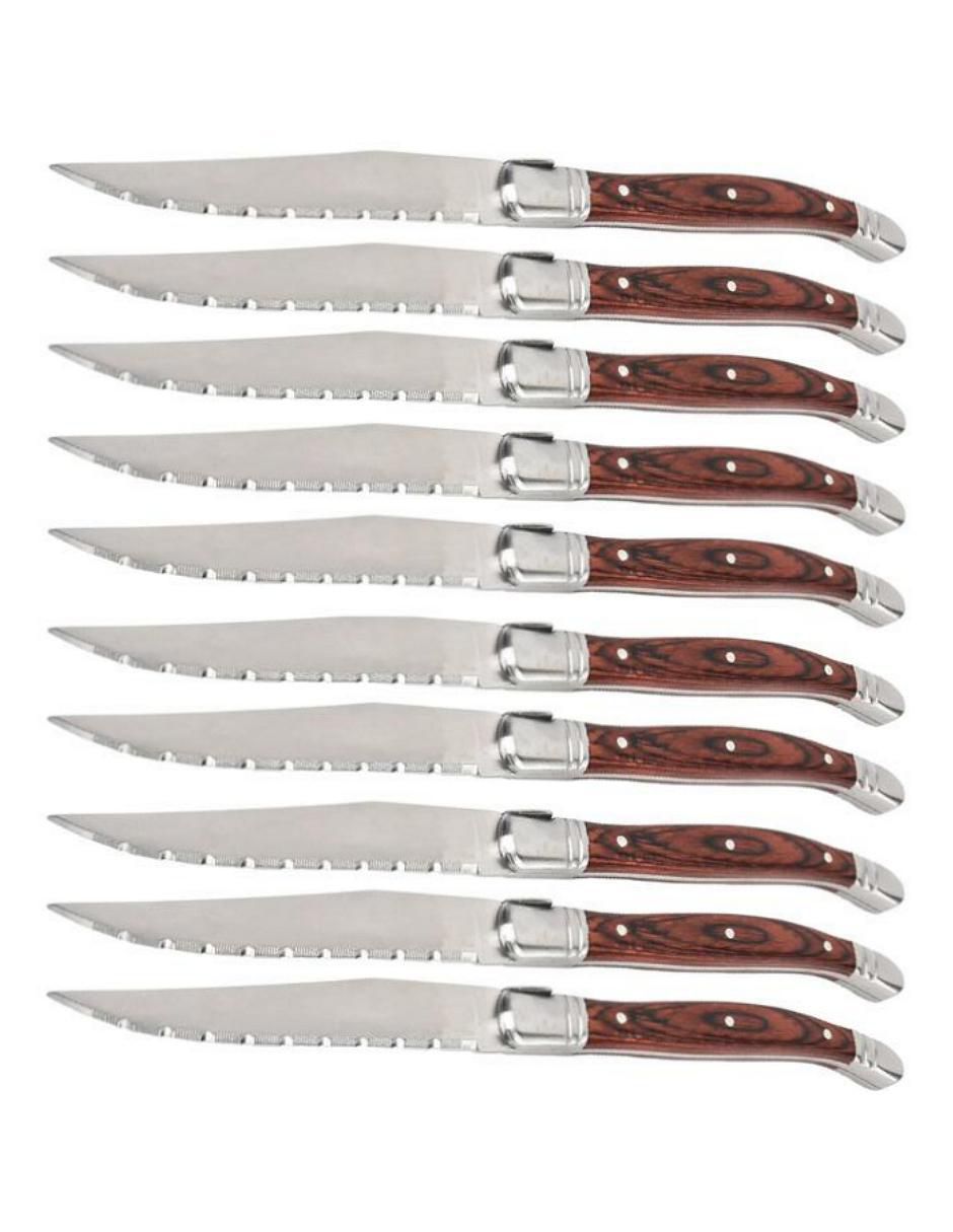 Set de cuchillos multiusos utensilios para asador y cocina 10 piezas Set de cuchillos multiusos utensilios para asador y cocina 10 piezas