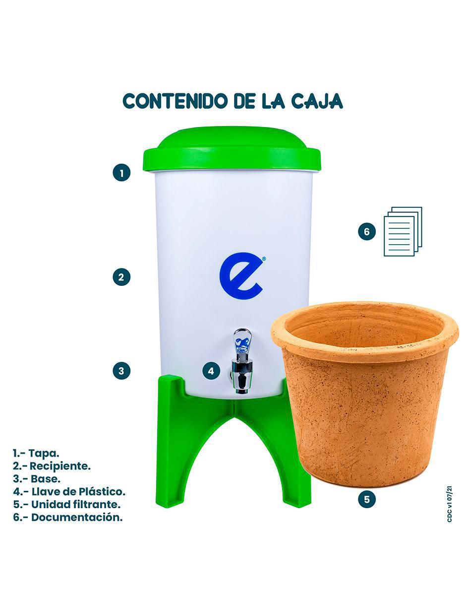 Filtro purificador de agua Colors 5