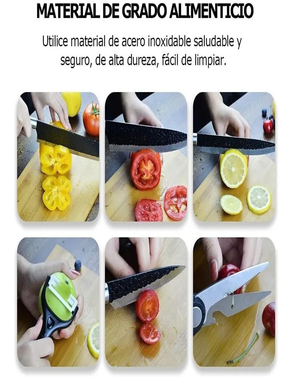 Set de cuchillos utilitario  6 piezas 2