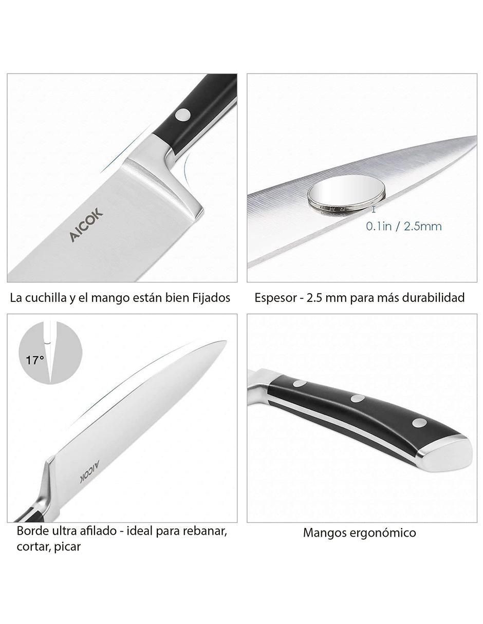 Set de cuchillos multiusos  6 piezas 2