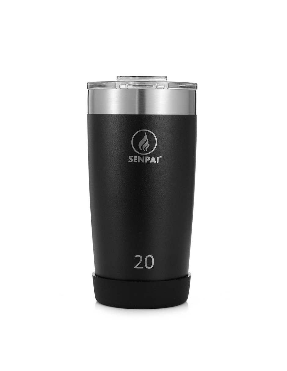 Termo de acero inoxidable con tapa flip top 600 ml Termo de acero inoxidable con tapa flip top 600 ml