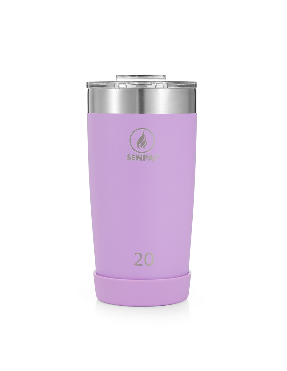 Termo de acero inoxidable con tapa flip top 600 ml Termo de acero inoxidable con tapa flip top 600 ml