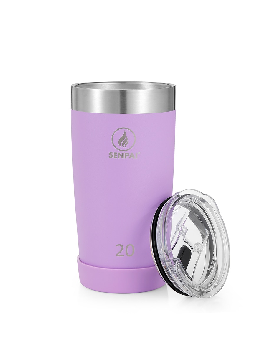 Termo de acero inoxidable con tapa flip top 600 ml 3